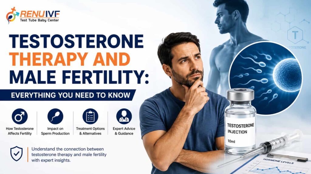 testerone therapy and male infertility